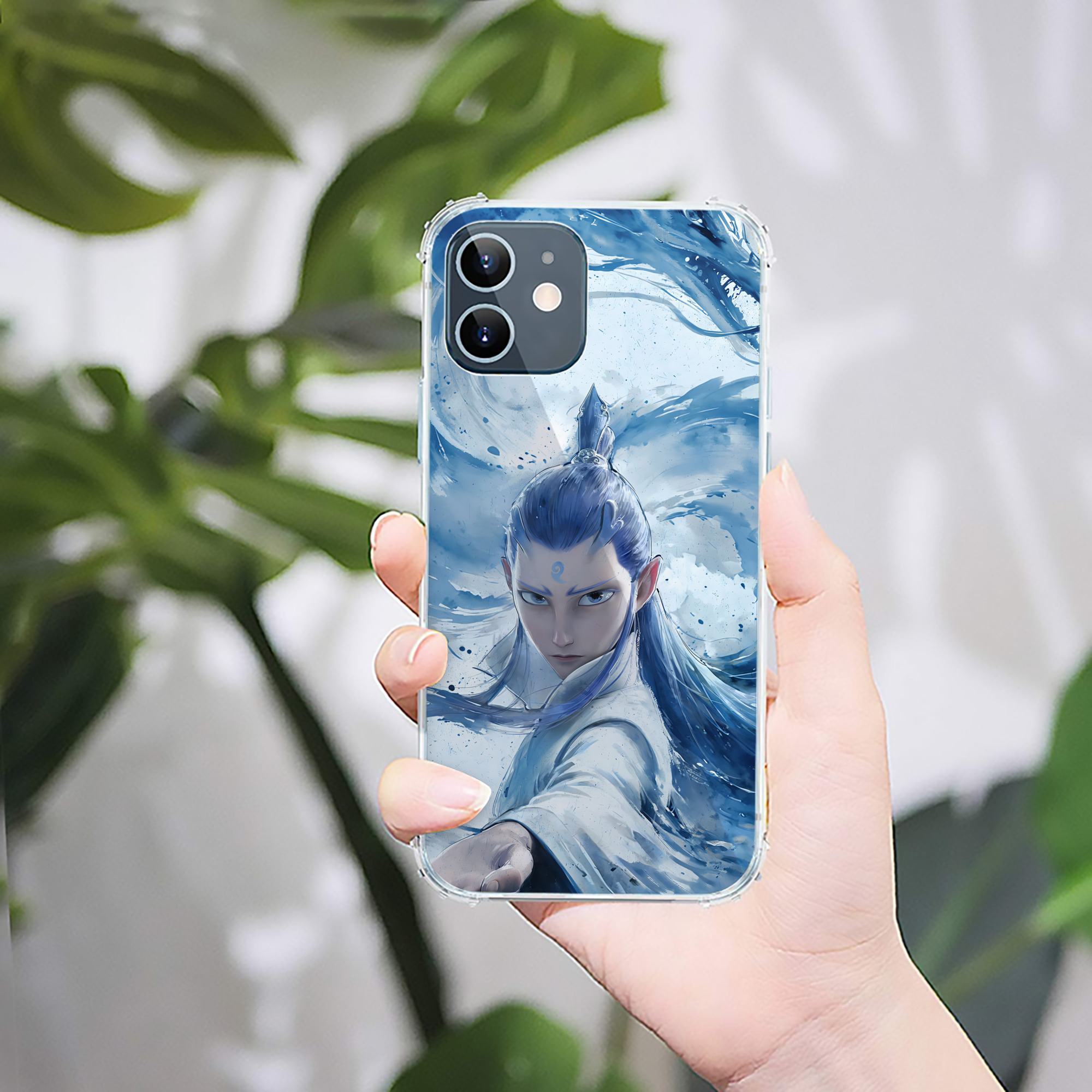 （画像用） Ne Zha 2 ナタ 魔童の大暴れ 【iPhone 12シリーズ対応】透明スマホケース（クリアソフトケース）